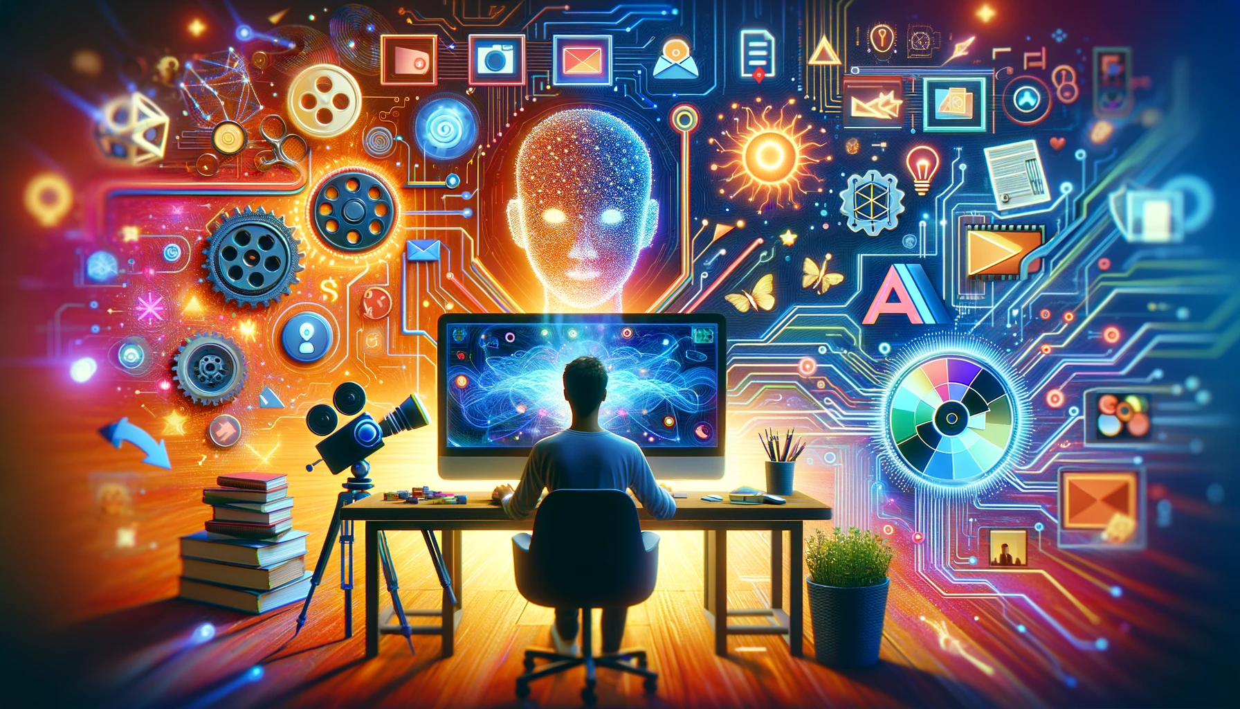 DALL·E-2024-01-16-20.38.35-An-engaging-and-vibrant-image-for-a-blog-post-titled-AI-Video-Generators_-Effortlessly-Create-Stunning-Videos.-The-scene-should-depict-a-blend-of-cr.png